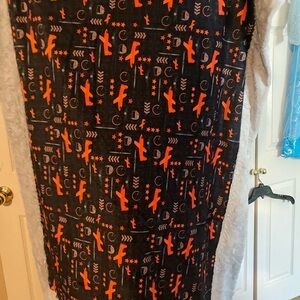 EUC CHILD SIZE FIGHTER JET MINKY BLANKET!